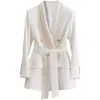 B68 Women's designer blazers Clothing with belt spring new released tops