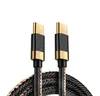 Type C naar Type-C Kabels voor Macbook Samsung S10 PD 60W QC3.0 Snel Opladen Datakabel USB-C Wire Cord cowboy jeans