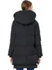 Kadınlar Aşağı Parkas Kış Sıcak Ceket Ceket Kadınlar Vintage Lüks Büyük Boyutlu Kapşonlu Düz Renk Kuzu Kalın Yastıklı Ceket Dış Giyim 220902