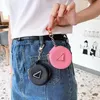 Luxe ontwerper Ear Telefoon hoesje roze hoes met haak voor 1 2 pro3 oortelefoonbeschermer Case Triangle oortelefoonset hoge kwaliteit