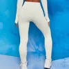 Frauen Leggings Gerippte Frauen Yoga Hosen Nahtlose Scrunch Sport Enge Femme Gym Leggins Workout Fitness Weibliche Legins 220902