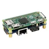 Computerkabel Waveshare USB 2.0 RJ45 Fast Ethernet Hub Modul HAT Interface Shield Erweiterungsplatine für Raspberry Pi Zero W WH