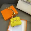 Luxurys Keychain Key Ring Sac Chain Case Handbags Hook Designer Keys Holder Packet Sacs Hangle AirPods Case Accessoires Mini Embrayage Femme Dame de sac à main