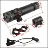 Laser Pointers Green Red Lasers Pointer Dot Gun Laser Sight 532Nm Rifle Scope With 20Mm Picatinny Mount 1 Ring Adapter Remote Pres2 Dh86F