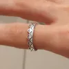 Männer Gelbgold vergoldet geometrische Krone Ringe Frauen Hochzeit Designer Schmuck für Pandora Sterling Silber Paar Liebesring mit Original-Box-Set