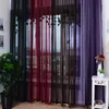 Curtain 12 Valances Colors Floral Tulle Voile Door Window For Bathroom Windows Bed Room 1x2M