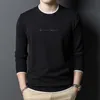 Men's Sweaters Fashion Brand Designer Knit Pullover Sweater Crew Letter Printed Slim Fit Autum Winter Navy Casual Jumper Clothes 220902