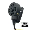 Wysokiej rozdzielczości HD 720P Mini AHD Audio Mirophone BNC RCA DC 1.0 Megapiksels Micro Clip Mały nadzór