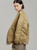 Womens Down Parkas Women Jacket Solid Color WomenS Fashion Casual Loose Jacket Cotton Jacket Female Cool Coat For Women 220902