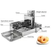 Ekmek Yapımcıları 5.5L Pasta Dükkanı Çiçek Çiçek Şeklinde Yuvarlak Biçim Yapmak İçin Dört Sıralı Donut Makinesi
