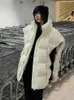 Women's Vests Lagabogy 2022 Luxury Winter Women Knitted Warm Waistcoat Sleeveless Female 90% White Duck Down Vest Stand Collar Puffer Jacket
