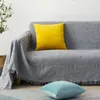 Sandalye kuzey Avrupa düz renkli tam kapak ins kum salonu kanepe havlu battaniye bez listesi basit overclot