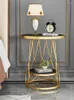 Christmas Decorations Cy Nordic Side Table Balcony Tea Simple Cabinet Corner Mini Mild Luxury Marble Small Round