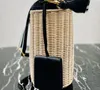 حقائب اليد الفاخرة نساء حقائب العلامة التجارية الشهيرة أزياء جلدية مصنوعة يدويًا أعلى دلو مصنوع يدويًا بسيطة