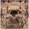 Décoration de fête bricolage arc de mariage décoratif jardin toile de fond Pergola support fleur cadre pour mariage anniversaire