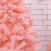 Christmas Decorations Solid Tree Artificial Spruce Metal Bracket 60 Cm Lightweight Easy To Assemble Festive Decoration Pink Blue Hinged Snow