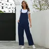 Zwangerschapsbodems zwangere kleding dames retro casual lange broek jumpsuit plus size zwangerschapskleding 20220902 e3