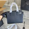 Bolsos de noche Bolsos de asas de cocodrilo Bolsos de órgano de mujer Bolso de hombro Multi bolsillo Cuero genuino Bolsa de gran capacidad Cerradura de moda Bolso de compras de calidad superior