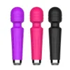 Sex Toy Massager 10 snelheden Dual Vabration AV-vibrators Oplaadbare magische toverstok body nek massage g-spot clitoris vibrator speelgoed volwassen producten