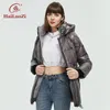 Womens Down Parkas Hailuozi Womens Winter Jacket Classic негабаритный случайный толстый женский пальто капюшона Parka женская одежда Hight Outwear 852 220902