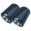 2PCS Real Carbon Fiber Exhaust Pipe Muffler tip For BMW M Performance exhaust pipe M2 F87 M3 F80 M4 F82 F83 M5 F10 M6 F12 F13234E1558750