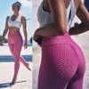 Leggings de leggings fissure Butt BooTy Femmes anti-cellulite Leggins transparents pousse-t-il les collants de fitness à la taille haute