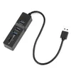 1 pc 3 Port USB HUB Adaptateur Pour Bureau Haute Vitesse Multi Splitter Expander Câble PC Ordinateur Portable