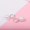 Hoop Earrings 2022 Girl For Friend Clear CZ Rose Golden Wholesale Jewelry Circle Round Female Women