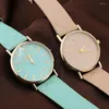 Wristwatches Fashion Women Watches Leather Band Dress Quartz Luxury Top Brand White Casual Watch Ladies Clocks Relogio Feminino