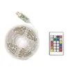 RGB Copper Wire LED String Lights Smart Control Garland Fairy Lights Christmas Decoration for Home Outdoor Wedding Decor