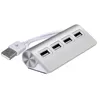 Aluminium USB 3.0 2.0 Hub Multi-USB Adapter 4 porty Mini MINI MINI Expander Port USB3.0 na PC