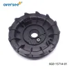 6G0-15714-01 Dıştan Takma Başlangıç ​​Davul Sheave Tekerlek Parçaları Yamaha Dışiş Motoru 30HP 25HP 69S 69P Model 6G0-15714