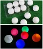 12PC/torba LED Golf Balls 6 kolorów Luminous Golf Ball Light Up Glow in the Dark Ball na nocny trening High Hardness Materiał do golfowych piłek