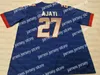 Maillot de football du Collège d'État de Boise 27 Jay Ajayi 19 Hank Bachmeier 34 Robert Mahone 24 George Holani