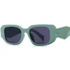 Sunglasses Vintage Oversize Square Womens Est Italy White Sun Glasses Three-Dimensional Design Temples Gafa