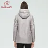 Women Down Parkas Hailuozi Spring Autumn Kurtka ciepłe cienkie bawełna Parka Krótka moda swobodna marka z kapturem kurtki damskie 838 220902