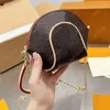 Mini -shell tas vrouwen crossbody ketting schoudertassen koppeling portemonnee luxe ontwerper handtas munt polsbakpakket hoge kwaliteit portemonnee portemonnee portefeuilles pochette mode handtassen