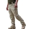 Soldier Knee Pad Tactical Waterproof Pants Cargos Stretch Camo Breathable Uniform Youth Tactical Pants Polyester Propper Work CX204332467