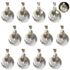 Décoration de fête nom de noël ornement Souvenir plume mémoire boules boules commémorer Navidad pendentif cadeau A8W0