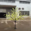 Christmas Decorations 1.8M Height LED Artificial Cherry Blossom Trees Light 864pcs Bulbs 110/220VAC Rainproof Fairy Garden Decor