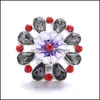 Verschlüsse Haken Entworfener Strass-Gadget-Verschluss 18 mm Druckknopfverschluss Charms für Druckknöpfe Schmuckzubehör Lieferanten Dr Dhseller2010 Dh68J