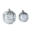 Party Decoration High-End Luxury Christmas Balls Diameter 6cm 8cm filt Tree Ornament Hanging For Decor