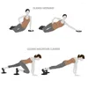 Accesorios 1 pares de deslizamiento deslizante suave mujeres hombres flexibilidad ejercicio de yoga fitness disco ejercicio de la almohadilla