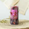 Smokeless Tea Candle Romantic Decorative Flower Petal Natural Soy Wax Candle Valentine's Day Wedding Christmas Aromatherapy Candles