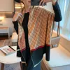 세련된 여성 스카프 전체 편지 인쇄 스카프 소프트 가을 겨울 롱 숄 유럽 디자이너의 최고 품질 캐시미어 스카프