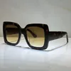 Gafas de sol para hombres y mujeres estilo de verano 0083S Anti-ultravioleta Retro placa cuadrada marco completo moda caja aleatoria 0083