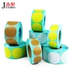 Adhesive Stickers Direct Thermal Label Roll Color / White Round Stickers 1 Rolls Packing Seal Label Sticker 220902