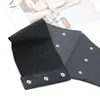 Bustiers & Corsets Gothic Plus Wide Black Belt Faux Leather Elastic Corset Fashion Punk Girls Dress Shirts Clothes Decoration