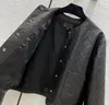 Женские куртки Milan Runway Jacket Весенние женские пальто с длинным рукавом Дизайнерские пальто Марка того же стиля Верхняя одежда Женские топы из овчины Одежда