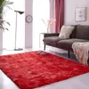 Carpets Arrivée Couleur tapis Tie rose Dyeing Plux doux pour le salon chambre à coucher des tapis de plancher antidérapant